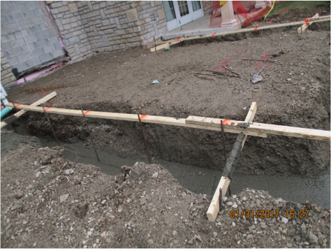 Dig and pour footers and start CMU foundation