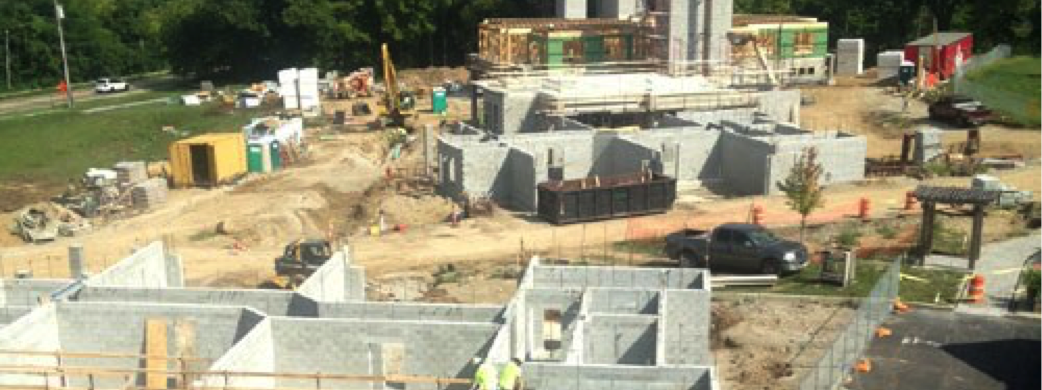 Construction framing for the flats