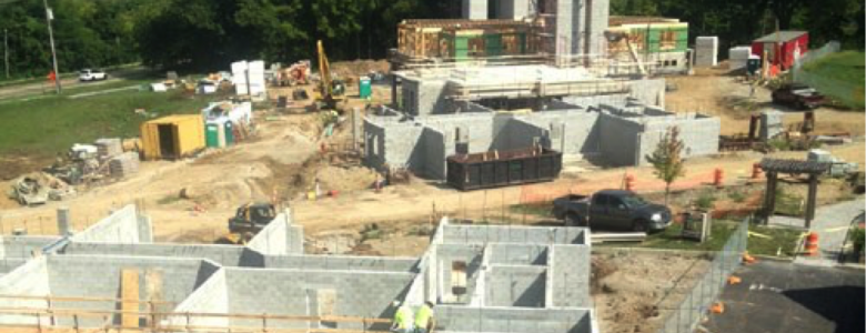 Construction framing for the flats