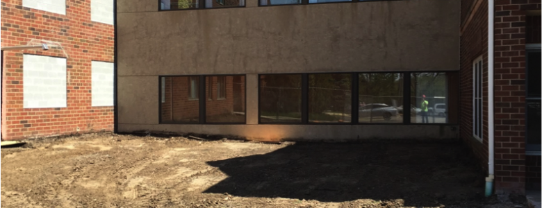 Outside view of the Flats