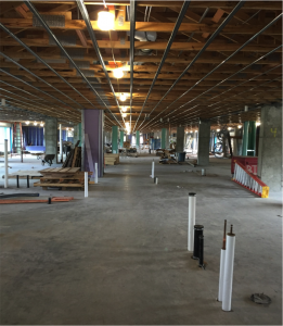 Construction in riverstone