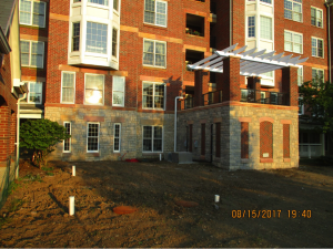 Bistro final touch ups; picture of the outside building