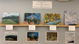 Paintings from Cleveland Museum of Art with Reisdents Replicas