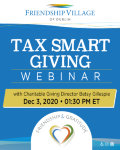 Tax Smart Giving Webinar
