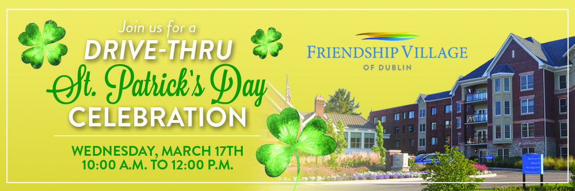 Details on St. Patrick's Day Drive-thru Celebration