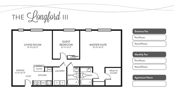 Longford III floor plan