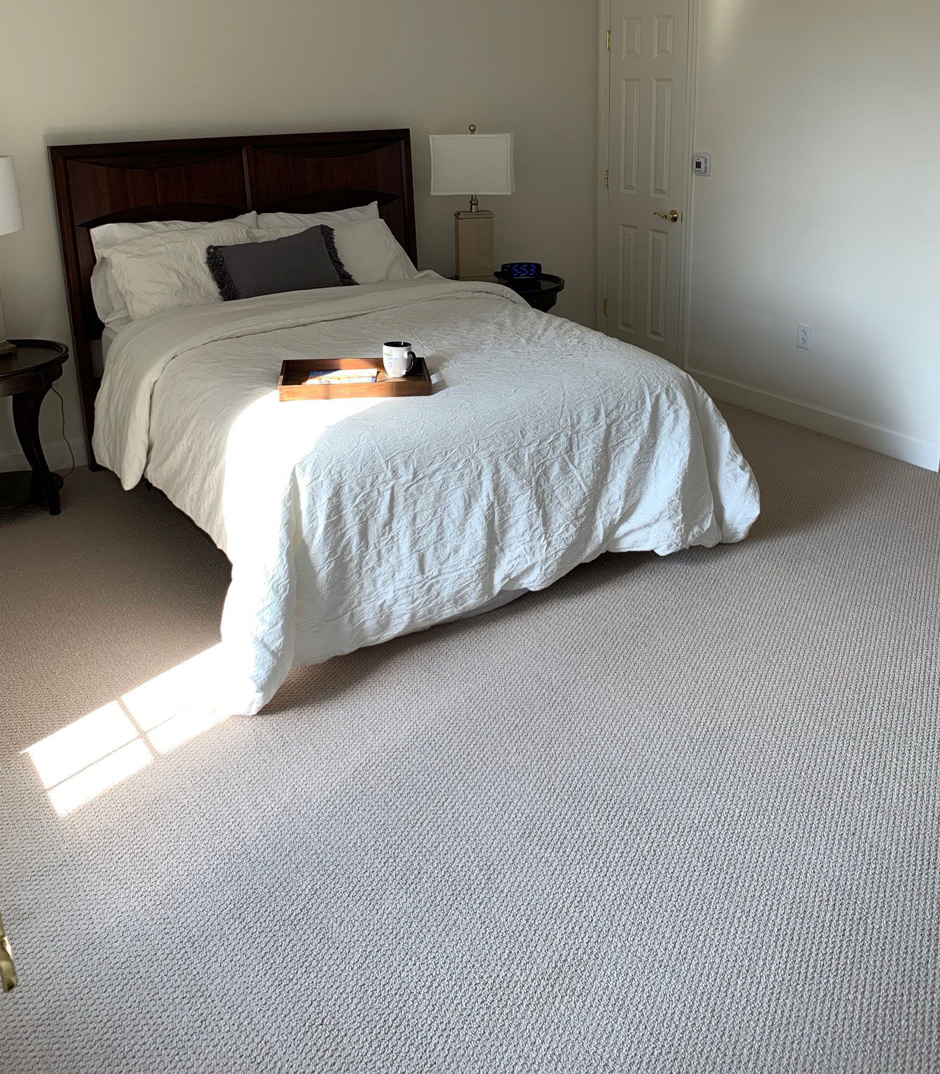 bed in Carrigan 2 master bedroom