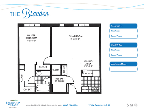 The Brandon Independent Living Apartment
