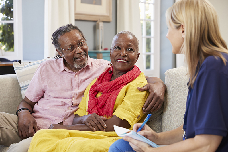 Care coordinate helps couple create a plan to age in place