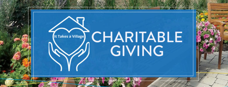 Charitable giving at Friendship Village of Dublin