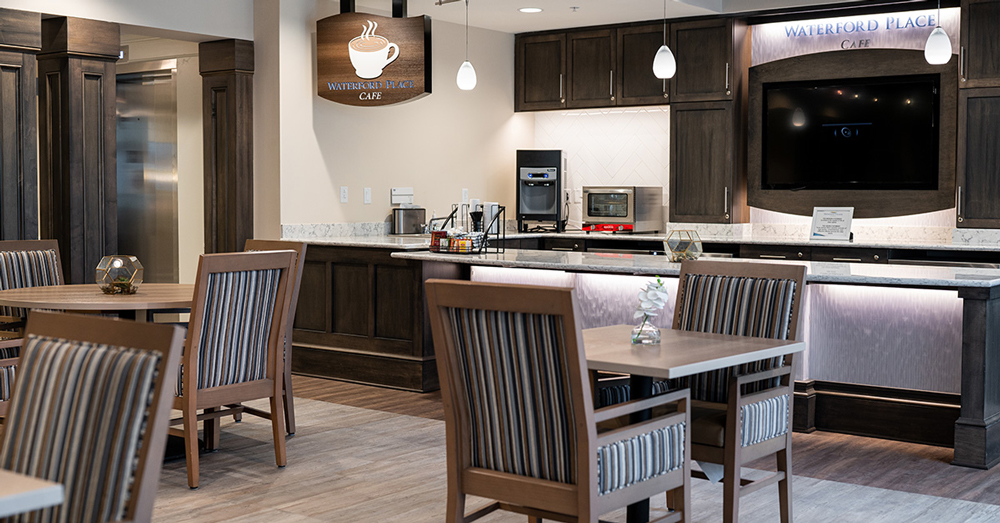 Waterford Place Cafe at Friendship VIllage of Dublin