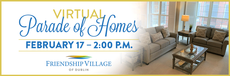 Parade of Homes online senior living event