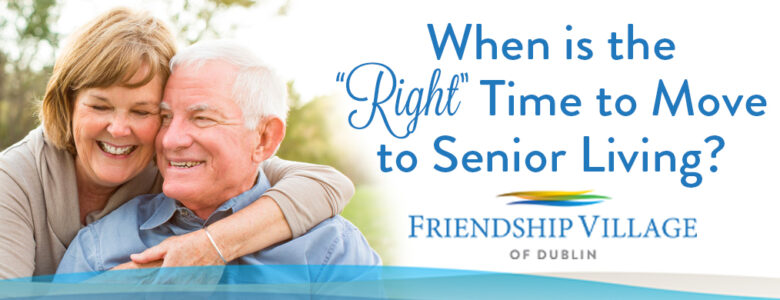 Graphic: when is the right time to move to senior living?