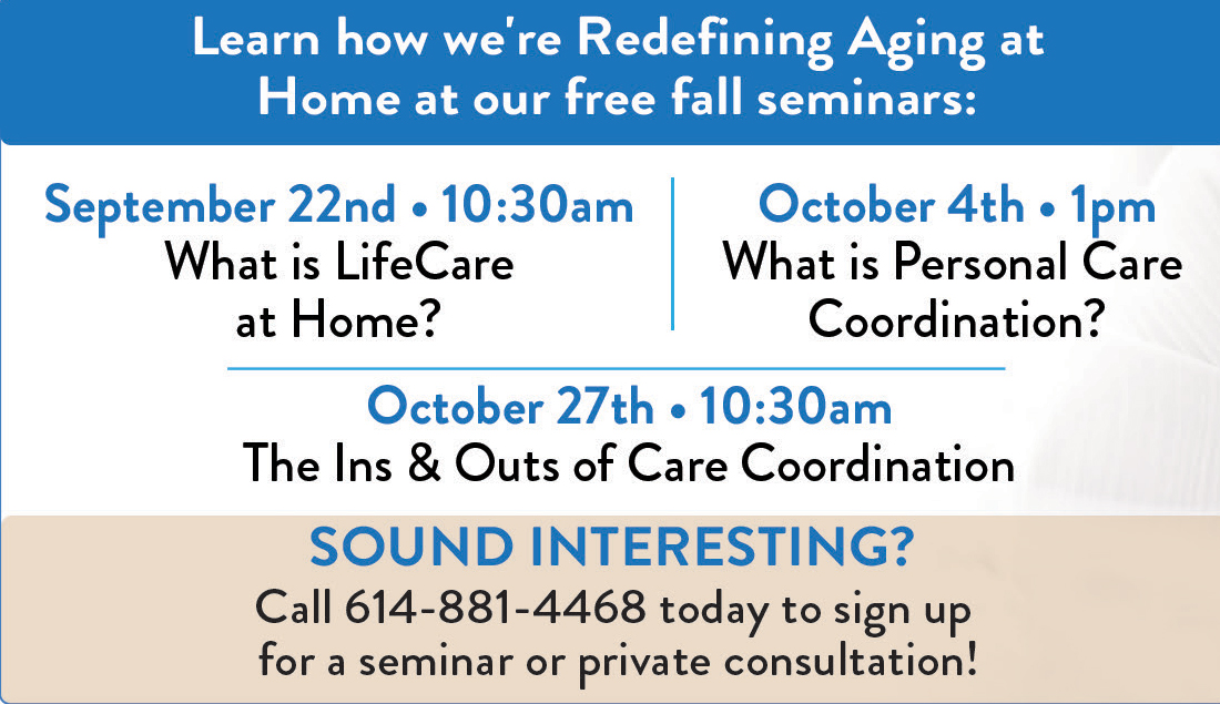 Friendship At Home Fall Seminars