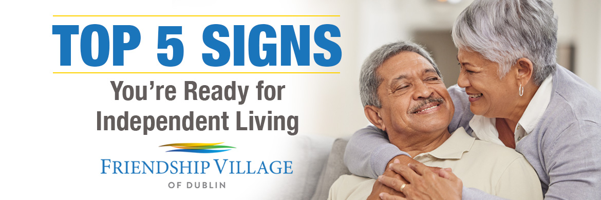 Graphic: Top 5 signs you're ready for independent living