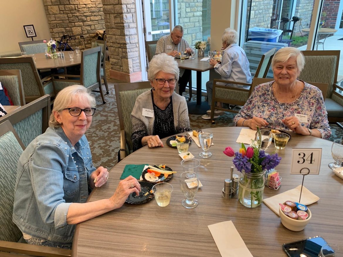 Residents enjoying spring fling
