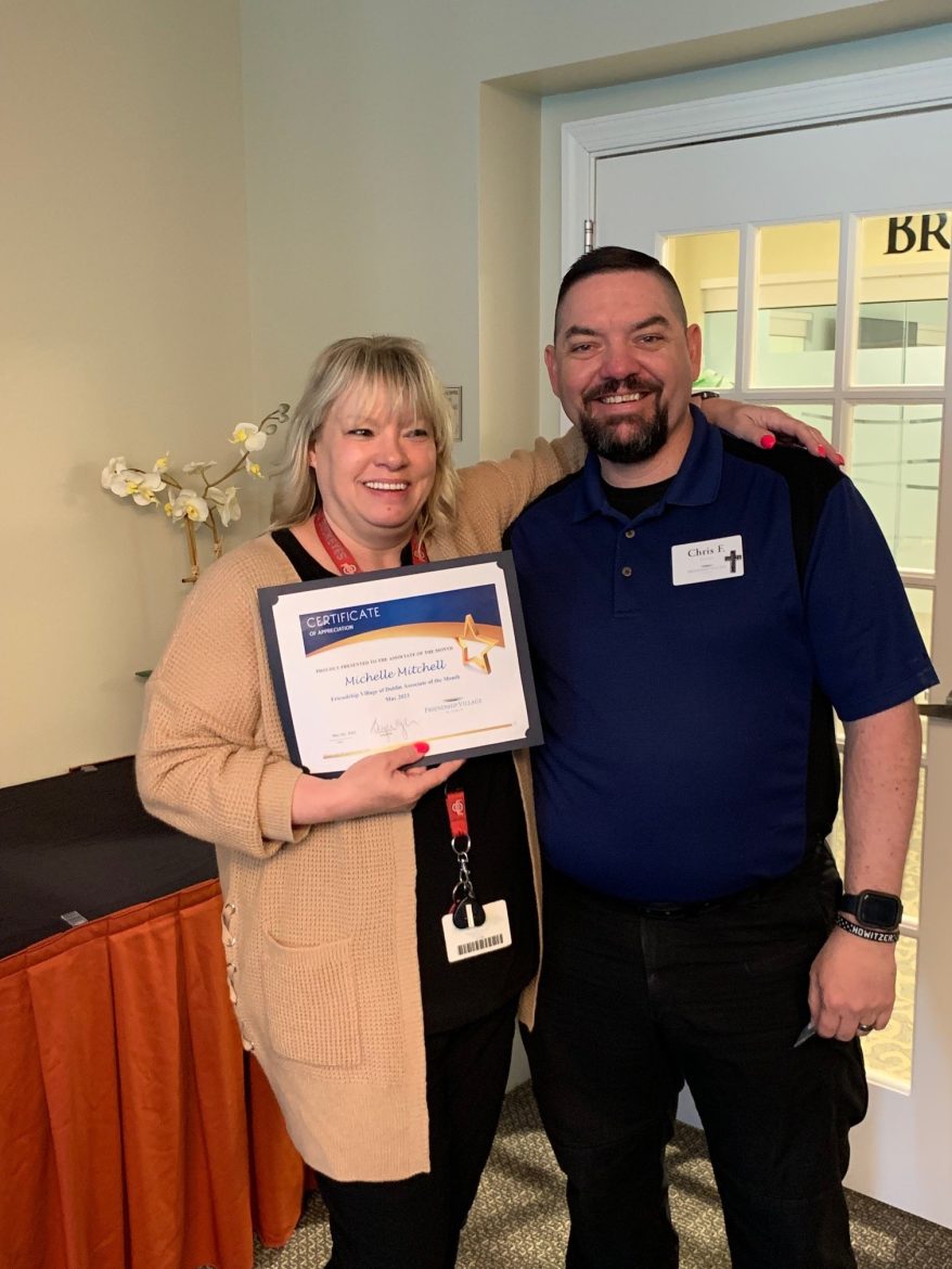 April 2023 associate of the month.