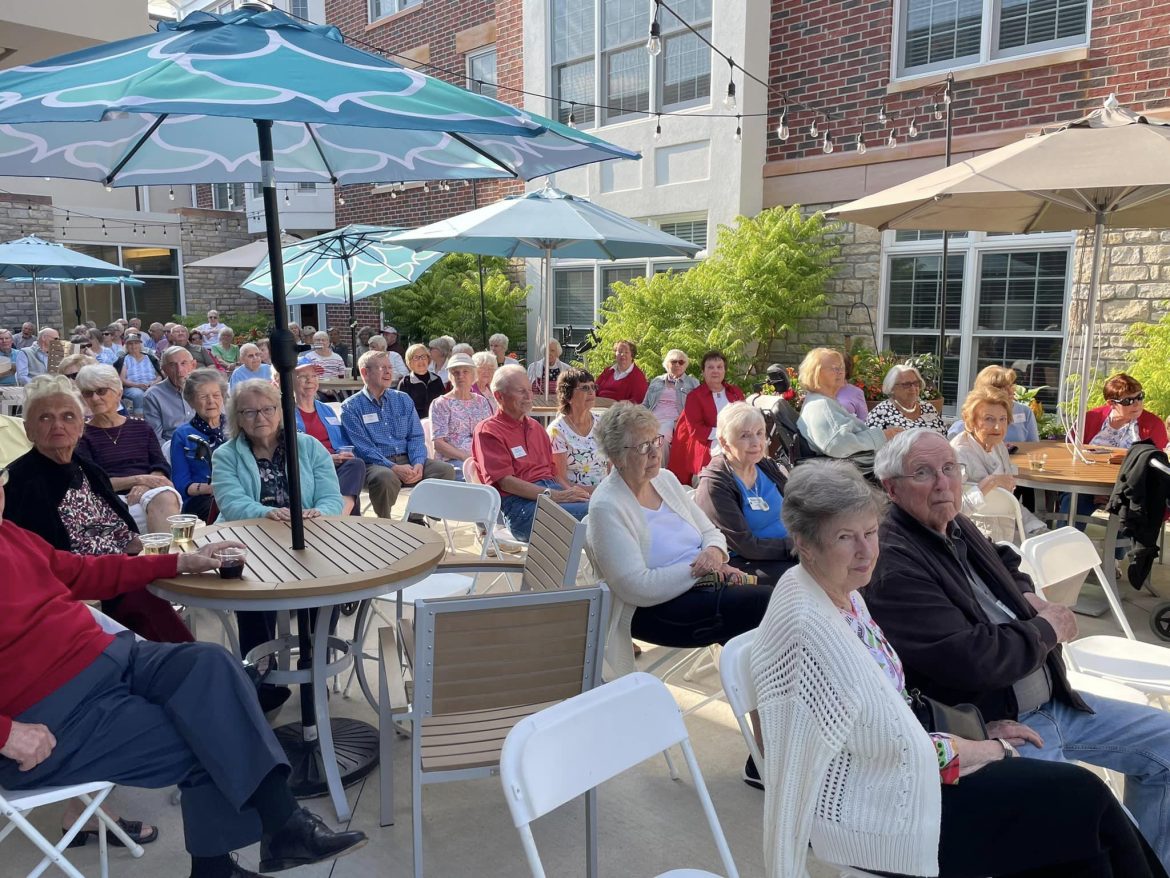 Little Big Band concert at Friendship Village of Dublin retirement community in Dublin, Ohio.