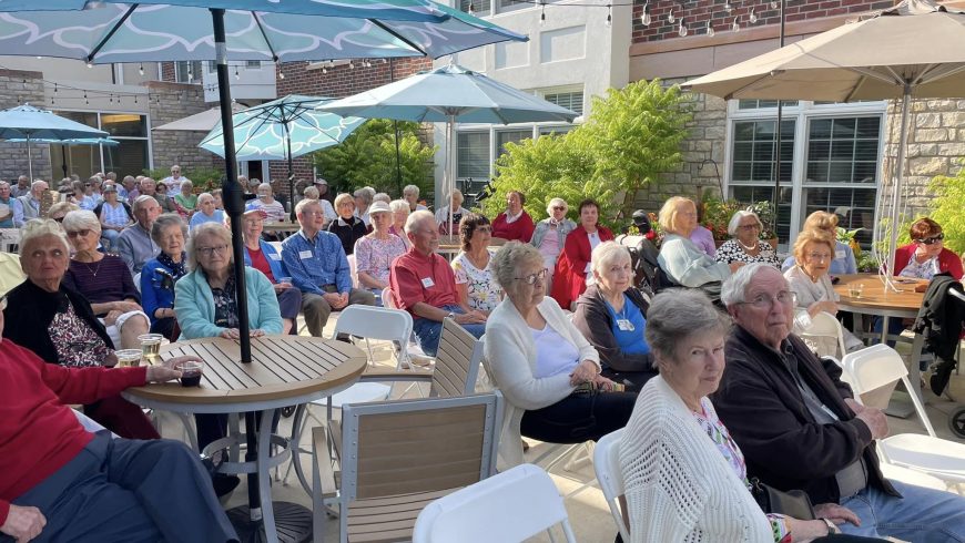 Little Big Band concert at Friendship Village of Dublin retirement community in Dublin, Ohio.