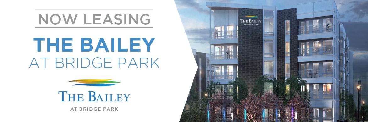 Now leasing: The Bailey At Bridge Park