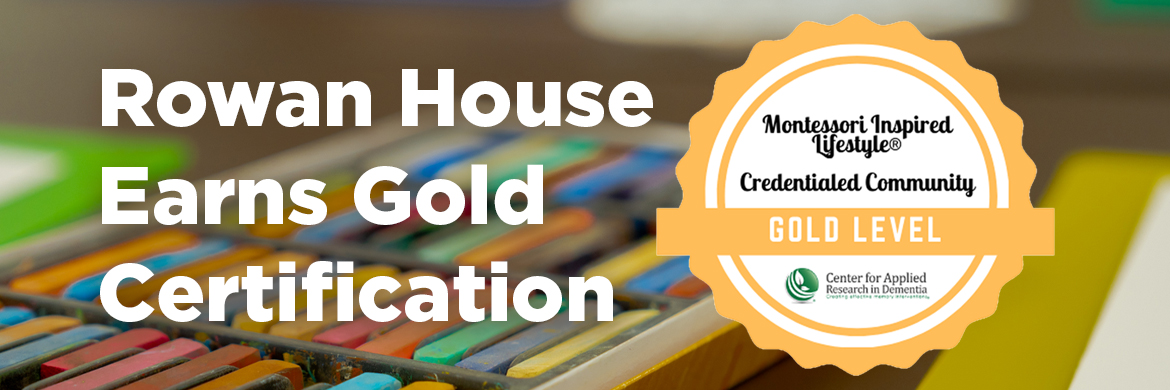graphic header - rowan house earns gold certification