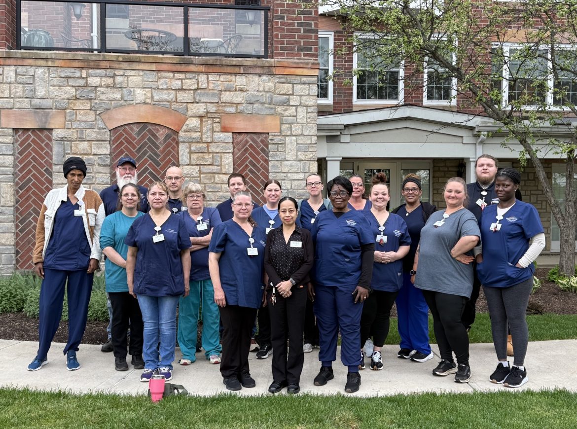 Group shot of the Environmental Services Team at Friendship Village of Dublin.