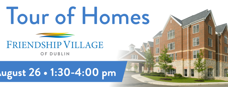 Blog graphic header: Tour of Homes, August 26, 1:30 to 4:00 p.m.